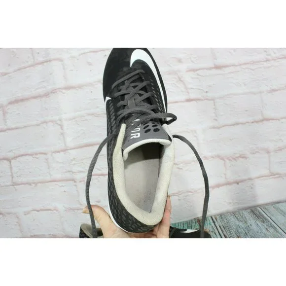 Nike Ultrafly 2  Black Nylon Lace up Soccer Cleats Sneakers Shoes Size 12 - Picture 7 of 9